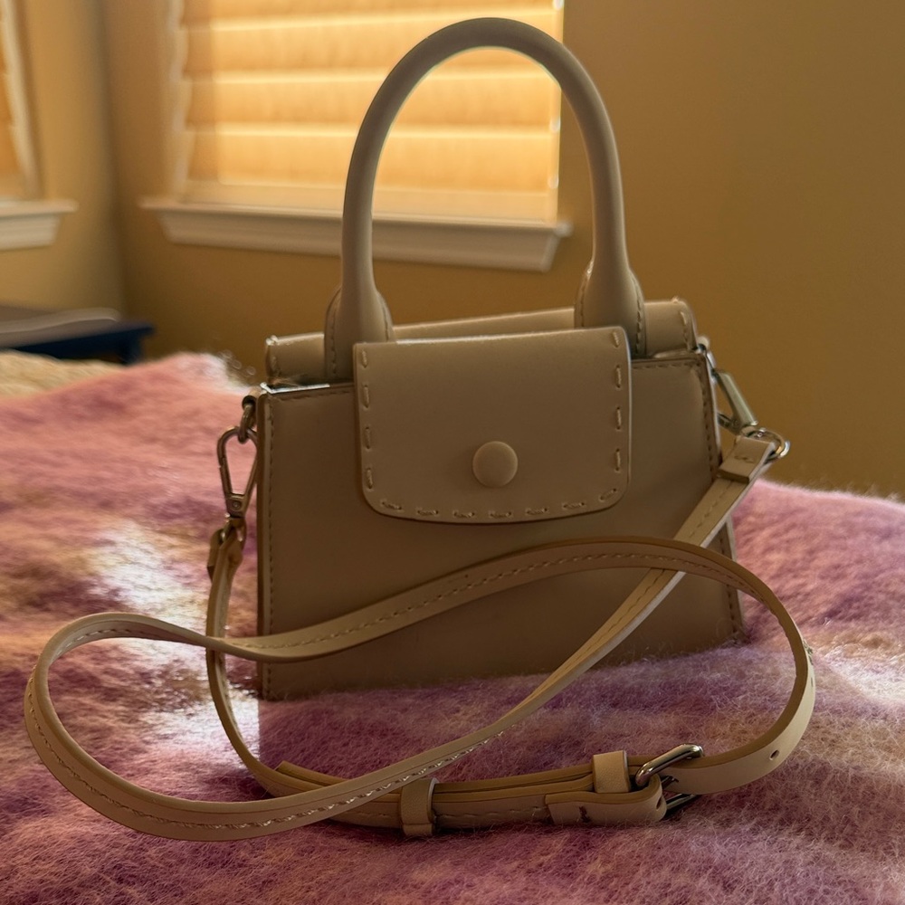 Zara Small Cream Handbag